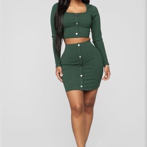 Skirt set